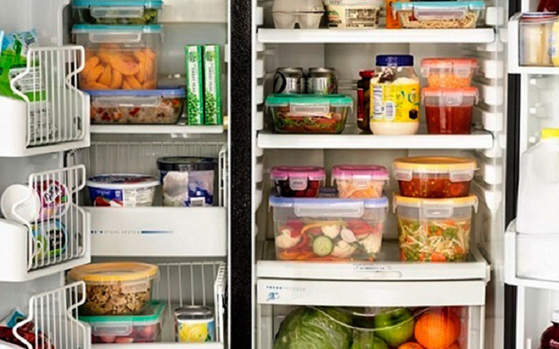 Cách sắp xếp thực phẩm trong tủ lạnh 