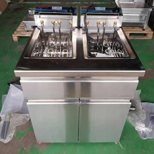 Bếp chiên nhúng điện đôi Berjaya FSSDF-12D