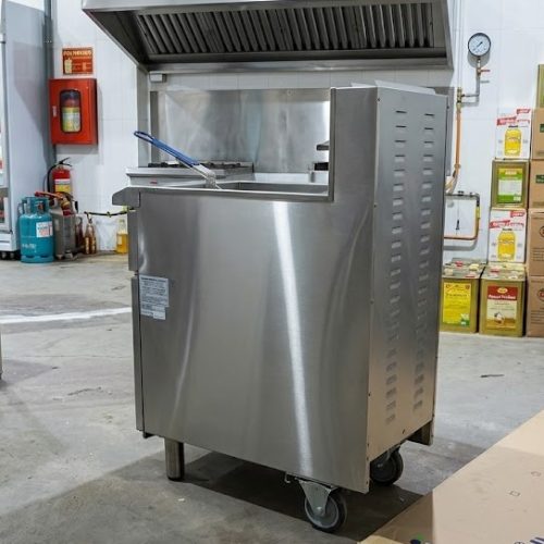 Bếp chiên nhúng điện đơn Berjaya FSSDF-12