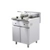 Bếp chiên nhúng đôi dùng gas có chân Berjaya FSGDF-11D