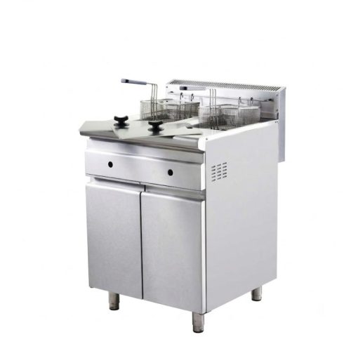 Bếp chiên nhúng đôi dùng gas có chân Berjaya FSGDF-11D