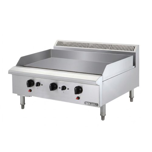 Bếp chiên phẳng dùng gas 3 họng đốt Berjaya GG3B-17