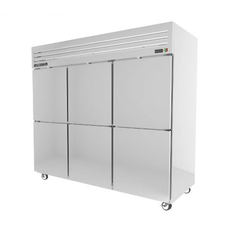 Tủ mát 6 cánh đứng inox TURBOCOOL URC 6S