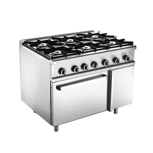 Bếp Âu 4 họng có lò nướng dùng gas MSM 6-OV