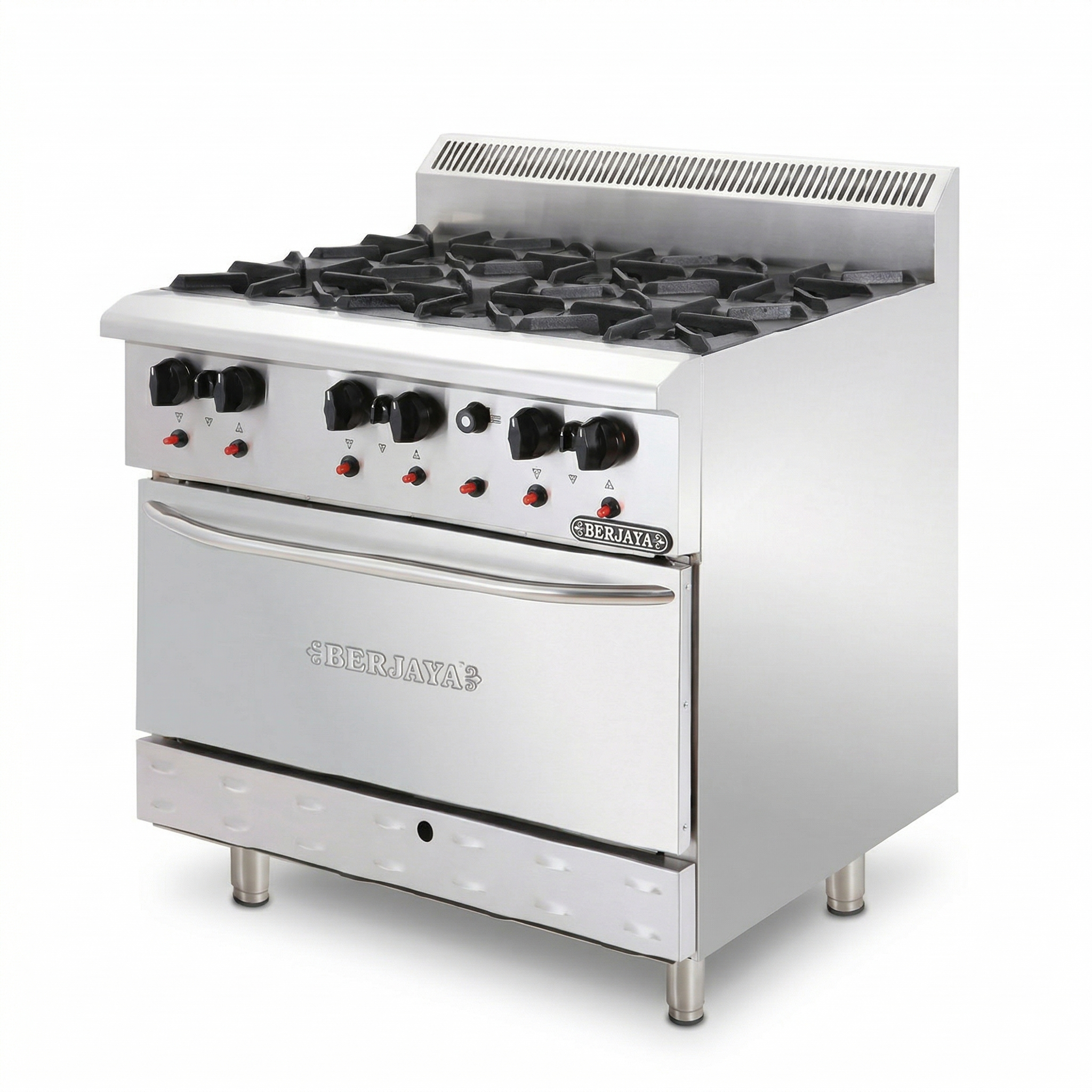 Bếp âu 4 họng có lò nướng Berjaya DRO4-17