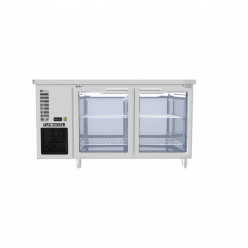 BÀN MÁT 2 CÁNH KÍNH 1500X600X840MM UC 2G 60 15