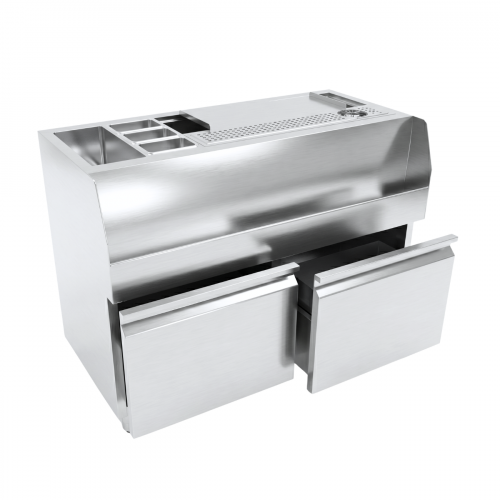 QUẦY PHA CHẾ INOX 304 COCKTAIL STATION