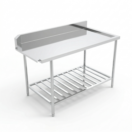 BÀN CÓ KỆ INOX 304