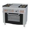 Bếp 4 họng có lò nướng có mặt đá nhân tạo Lotus TPFM4-610GEM