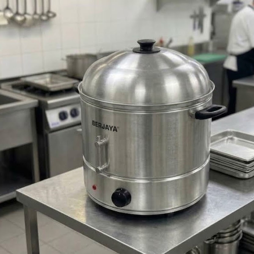 Nồi hấp dùng điện Berjaya ECS46SSC bằng inox